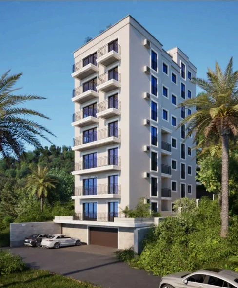 New Residential Building under Construction in Becici