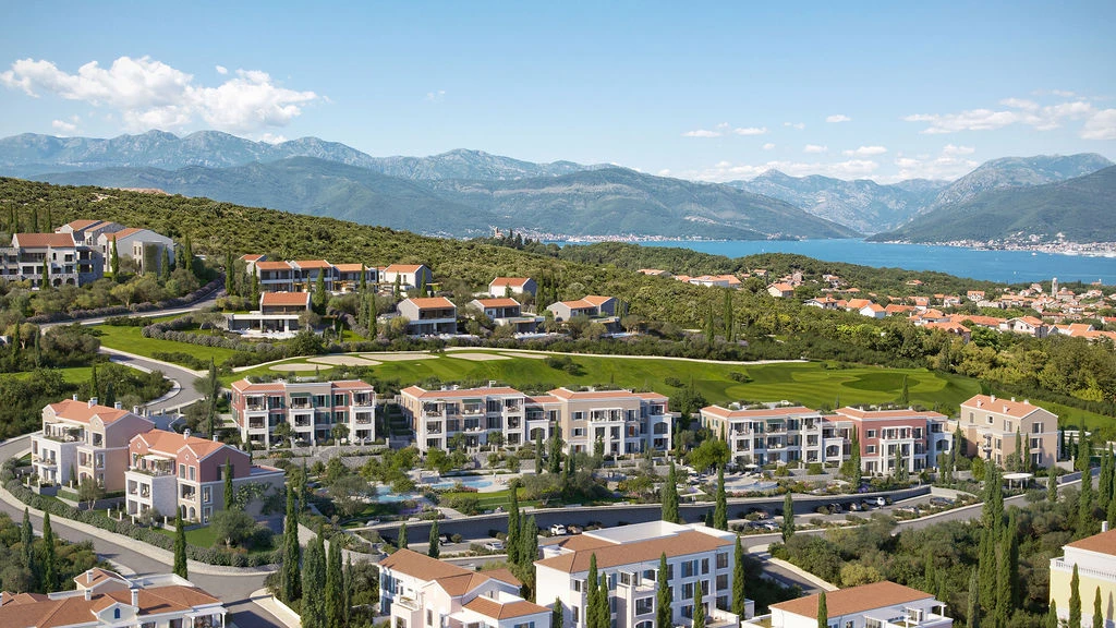 Просторные апартаменты с тремя спальнями в самом сердце Луштицы Бэй