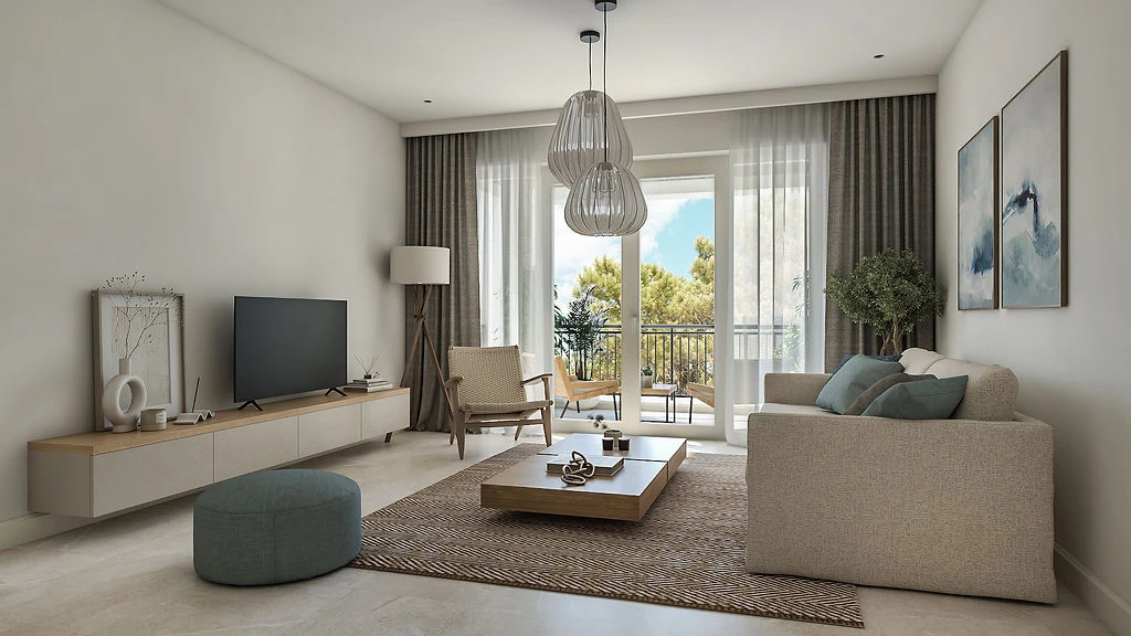 Apartment mit einem Schlafzimmer in Centrale: Ihre private Oase in Luštica Bay