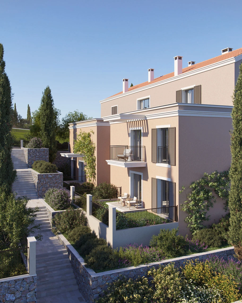 Просторные апартаменты с тремя спальнями в самом сердце Луштицы Бэй