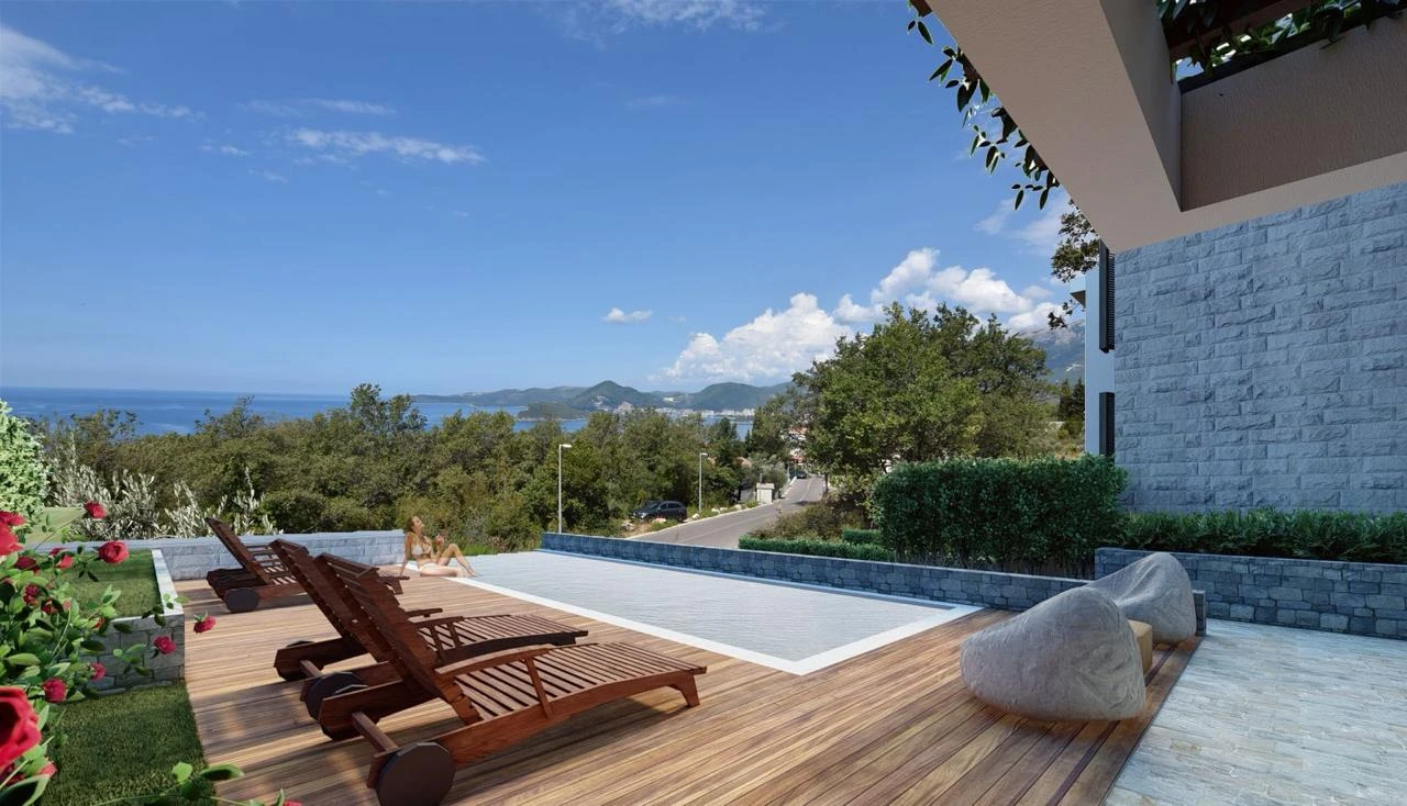 Exklusive Reihenhaus mit privatem Pool in einer prestigeträchtigen Küstenregion