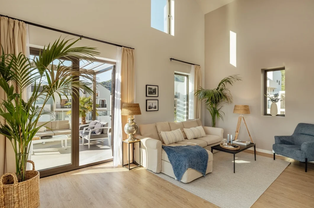 Dupleks penthouse sa panoramskim pogledom na more — Porto Montenegro