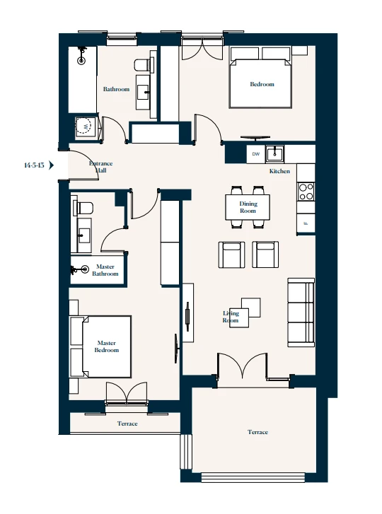 Apartman u Centralama: Stil i komfor u srcu Luštica Bay-a