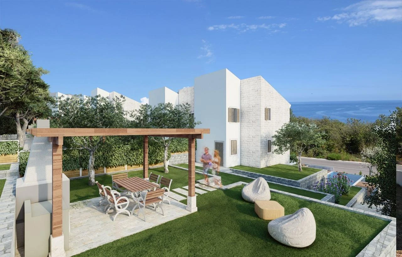 Exklusive Reihenhaus mit privatem Pool in einer prestigeträchtigen Küstenregion