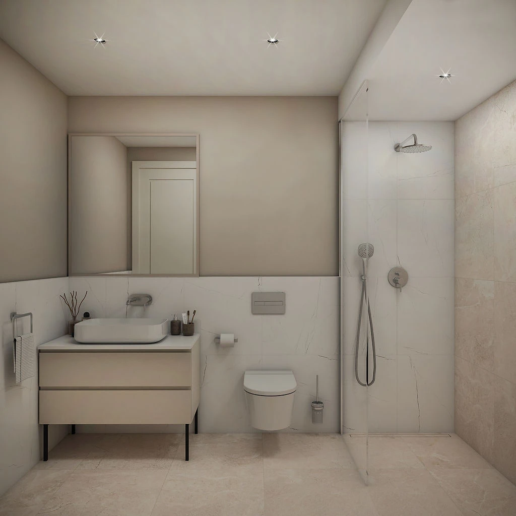 Просторные апартаменты с тремя спальнями в самом сердце Луштицы Бэй