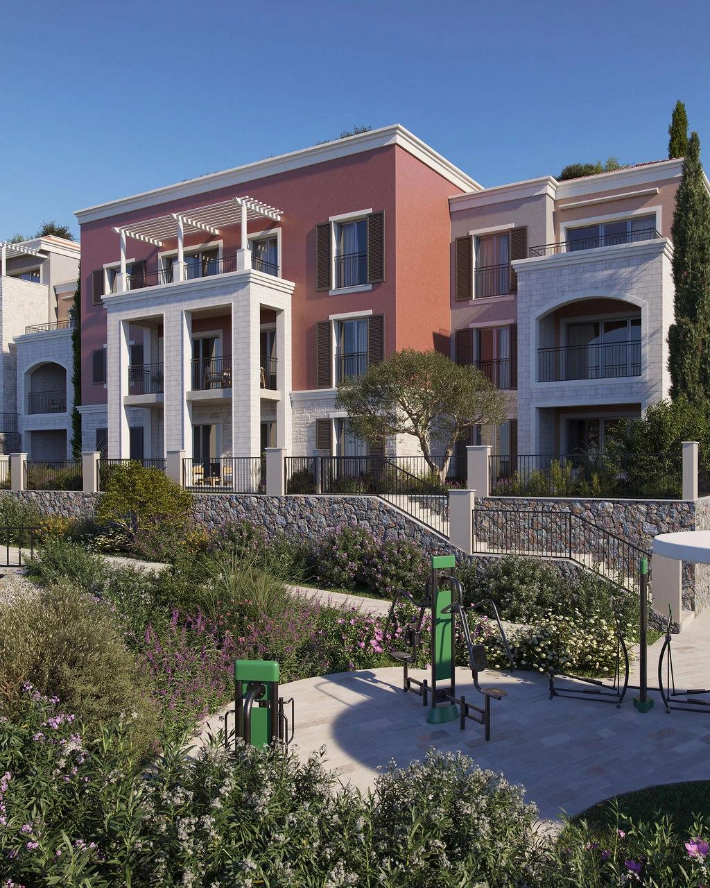 Просторные апартаменты с тремя спальнями в самом сердце Луштицы Бэй