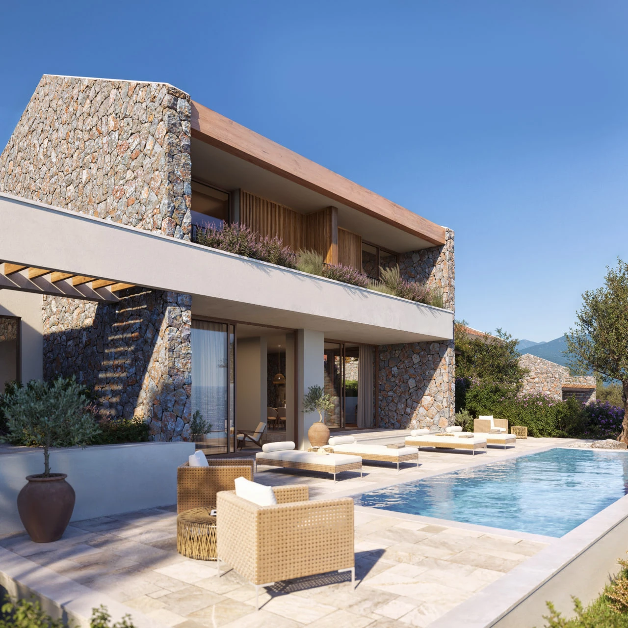 Elegante Villa mit Golf- und Meerblick in Luštica Bay — The Peaks Collection