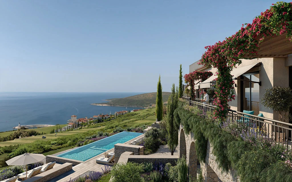 Rezidencija sa dvije spavaće sobe i privatnim dvorištem