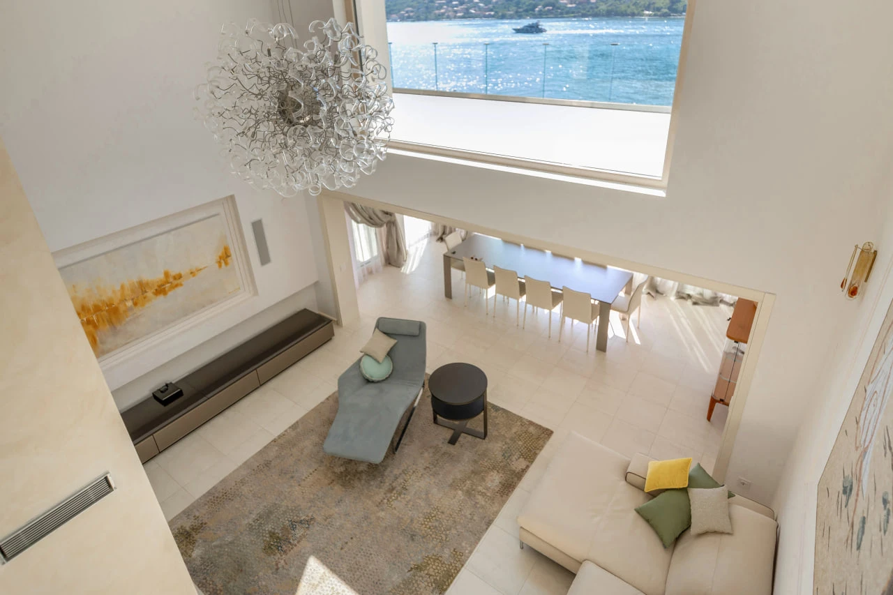 Familienvilla in erster Meereslinie, Bucht von Kotor