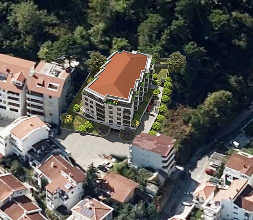 Wohnkomplex nahe dem Zentrum von Budva