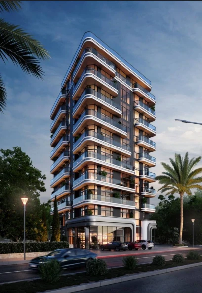 Neuer Wohnkomplex im Bau, Bar