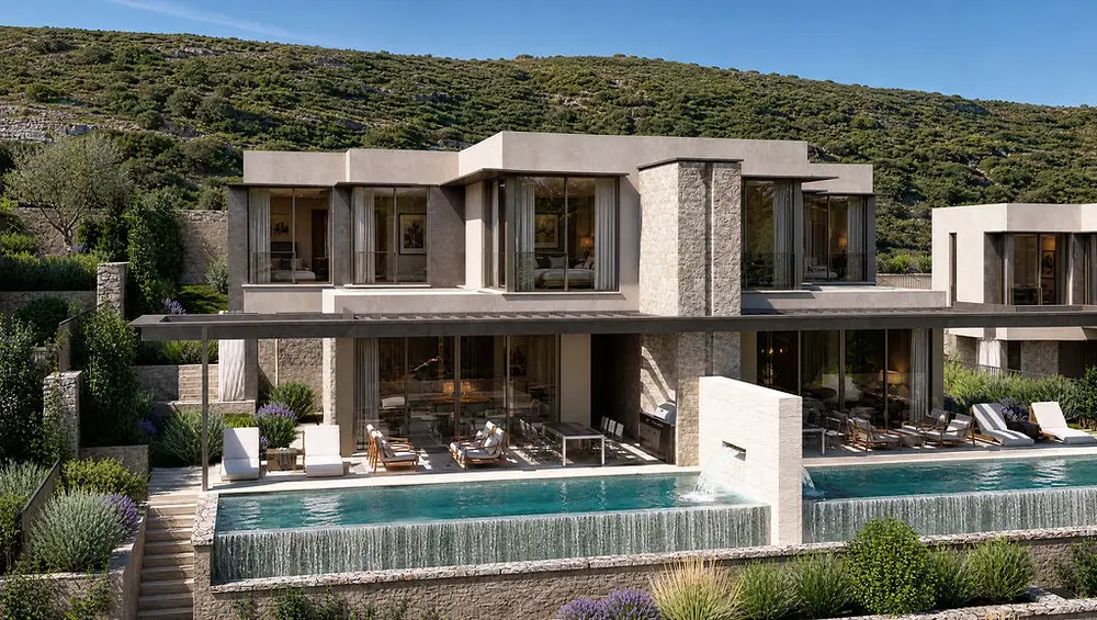 Ekskluzivne vile Twin Villas, The Peaks, Luštica Bay, Poluostrvo Luštica