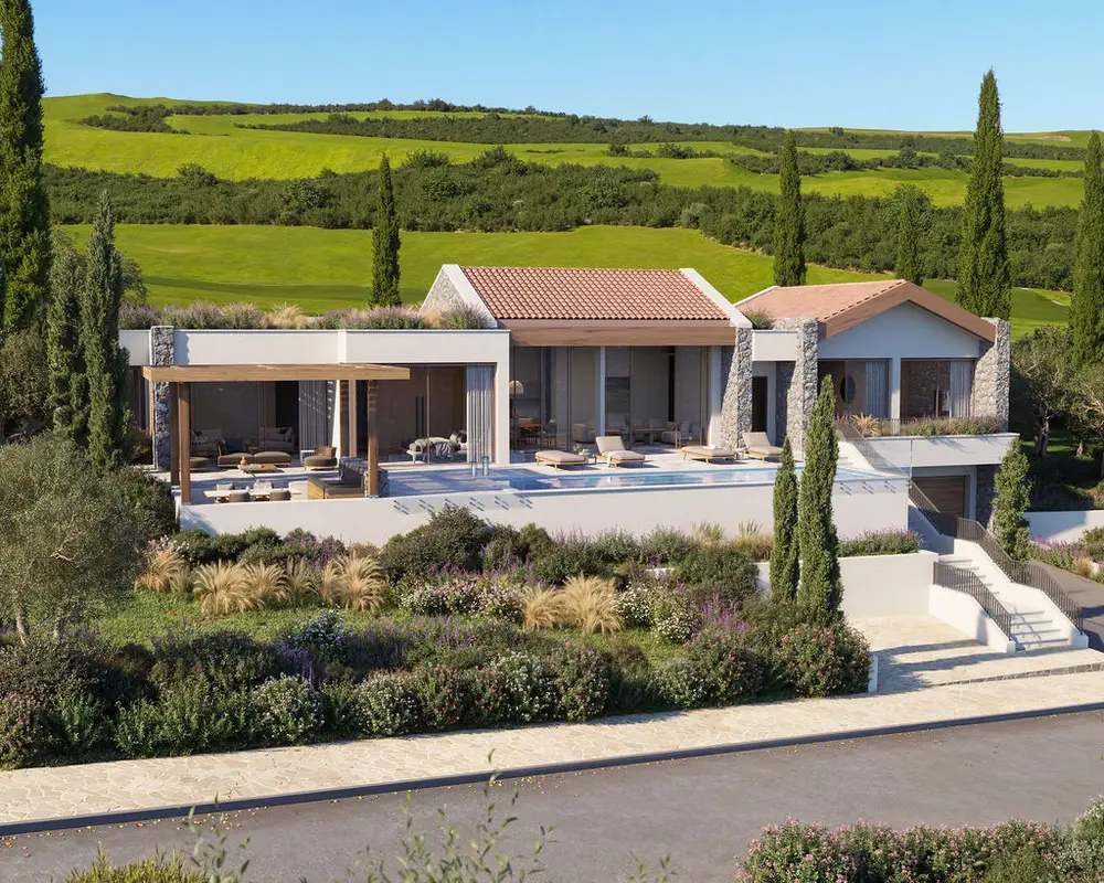 Panoramic 322 m² Villa in Montenegro’s First Golf Community, Luštica Peninsula