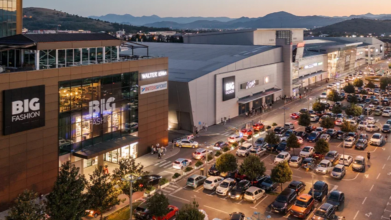 Mall in Montenegro