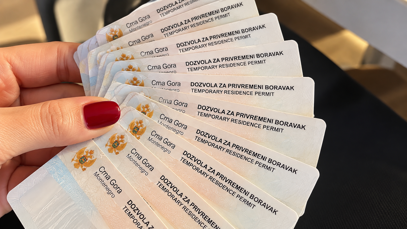 A Montenegro residence permit