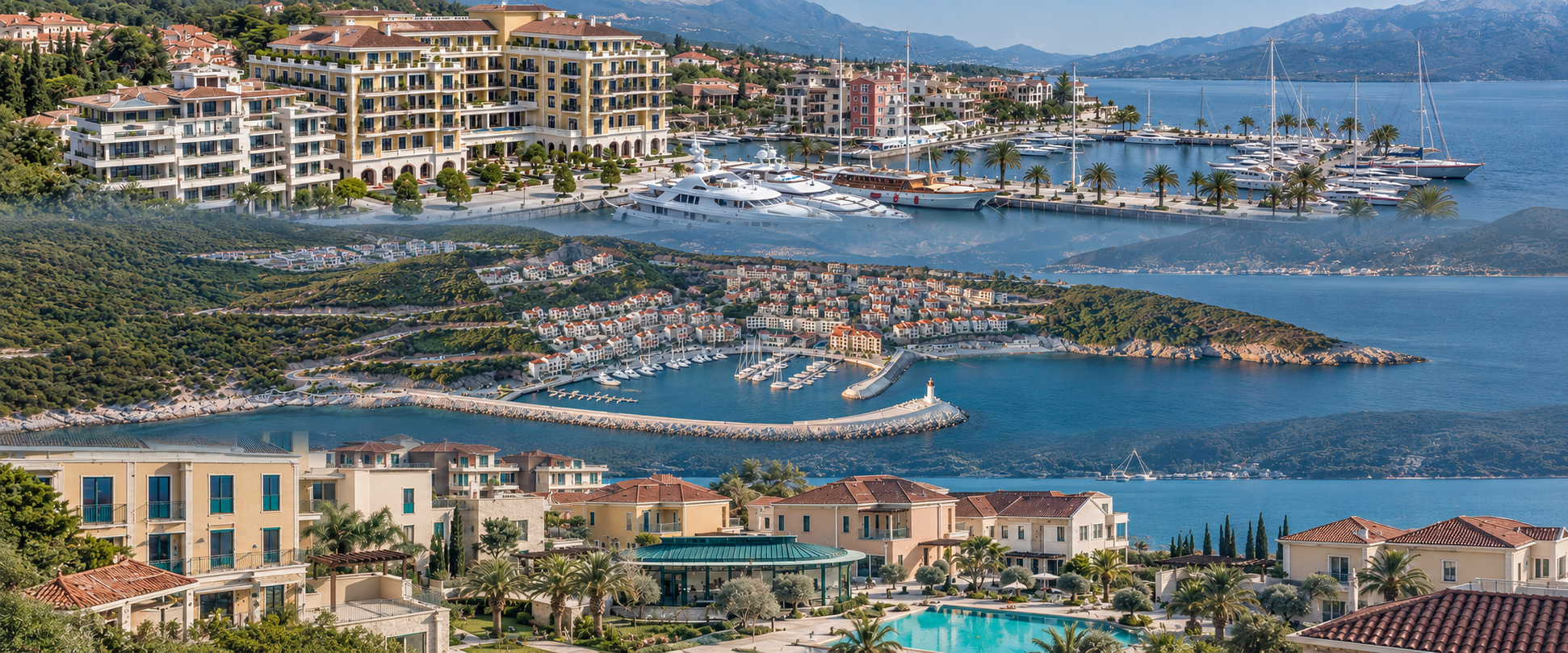 Lustica Bay Porto Montenegro Portonovi