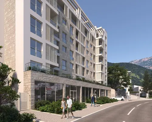 New Residential Complex with Pool & SPA – Becici, Budva